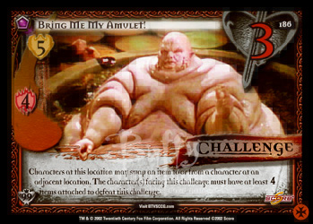 #186 Bring Me My Amulet!
